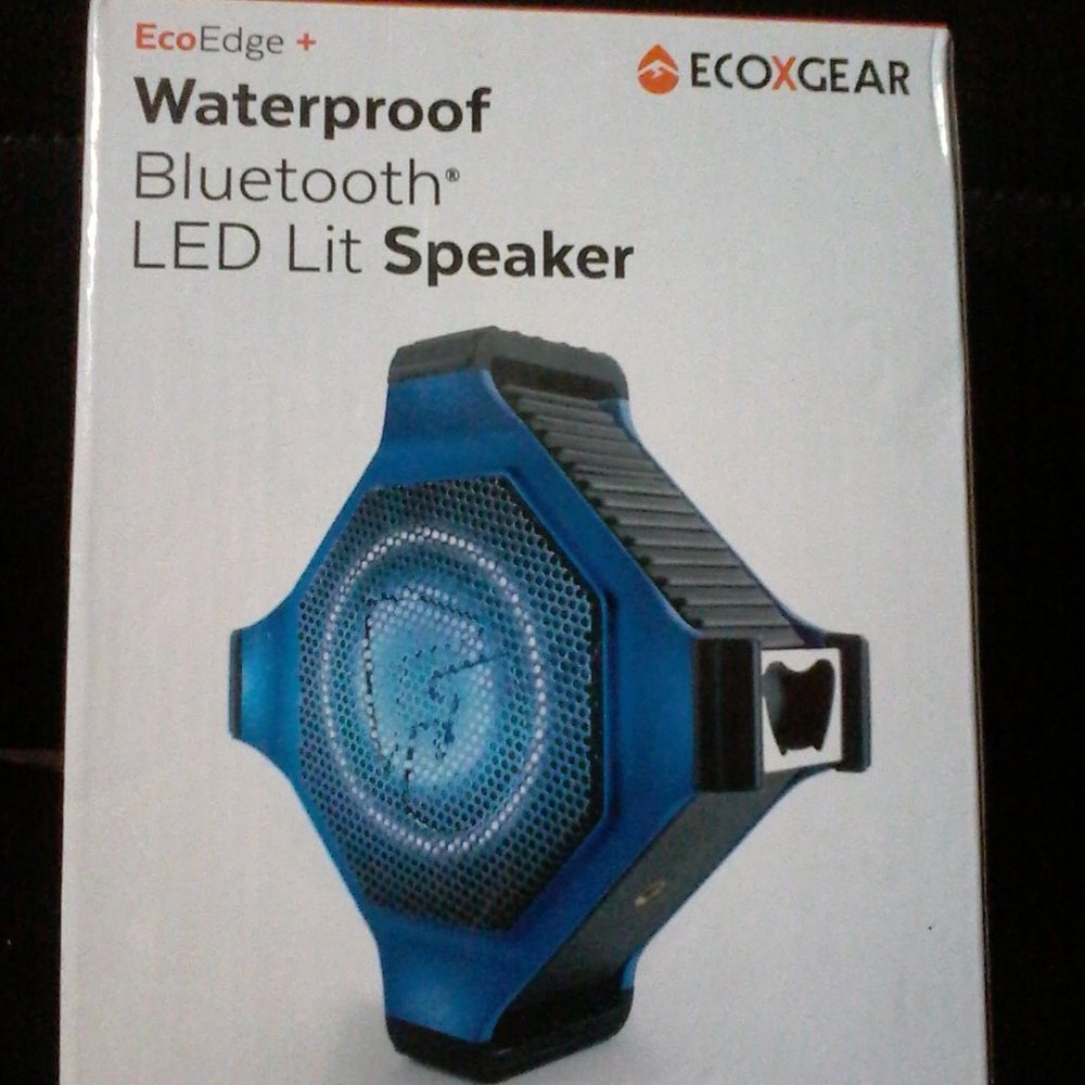 Ecoxgear ,waterproof Bluetooth LED Lit Speaker